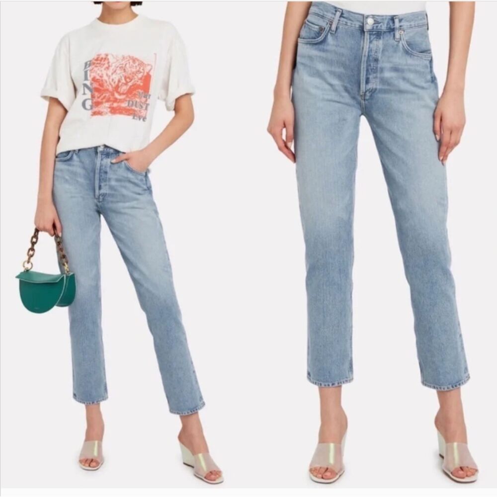 Agolde Remy High Rise Straight Jeans Size24